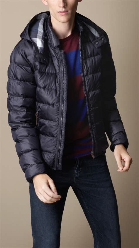 mens burberry down jacket|burberry sleeveless puffer jacket.